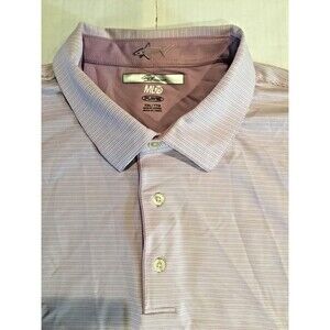 Greg Norman mens short sleeve golf shirt Play Dry